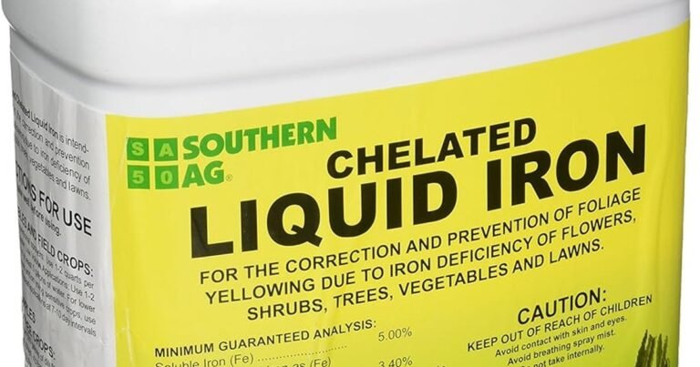 Best Liquid Iron For Lawn: Green Up Fast